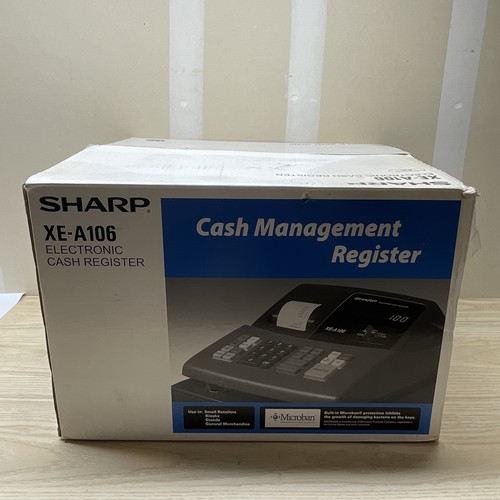 Sharp a106 electronic cash - sharp, xe-a106