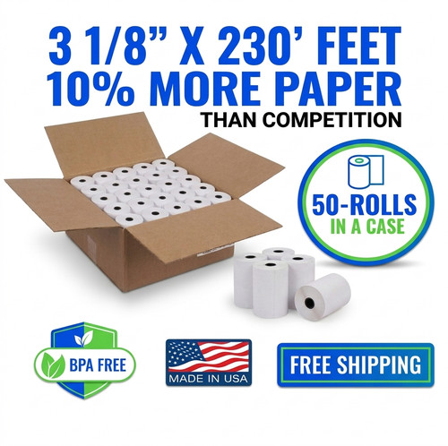 Rolls x 230 thermal - rolls, 230'
